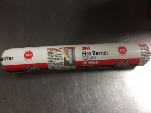 New Qty 2, 3M CP 25WB+ Fire Barrier Sealant, 20 oz., Red-Brown 5ZW91 (G17R)