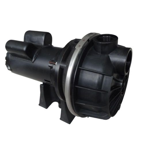 Everbilt 1-1/2 HP Thermoplastic Sprinkler Pump Dual Voltage - Up to 4020 GPH