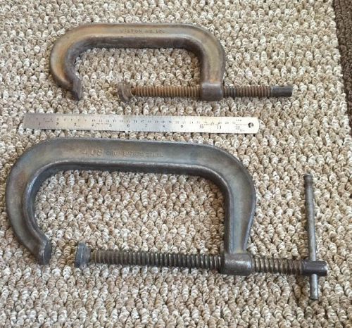 A pair of wilton c-clamps  408 806 for sale
