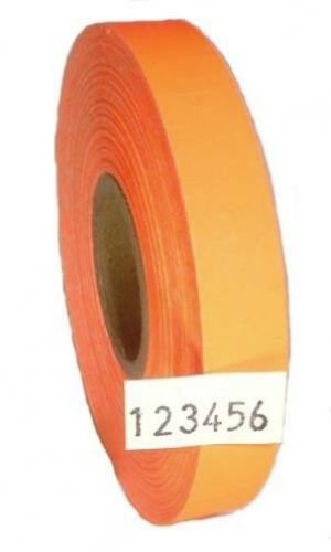 Motex MX2200 Florescent Red Labels / 16,000
