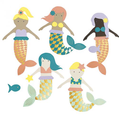 Paper Source - Mermaid Craft Kit - Kids Activity - DIY Decor - Party