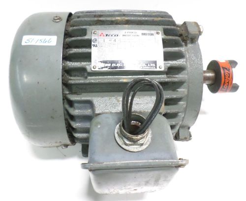 TECO 3-PHASE INDUCTION MOTOR AEEA TEFC143T / 3A143C4001