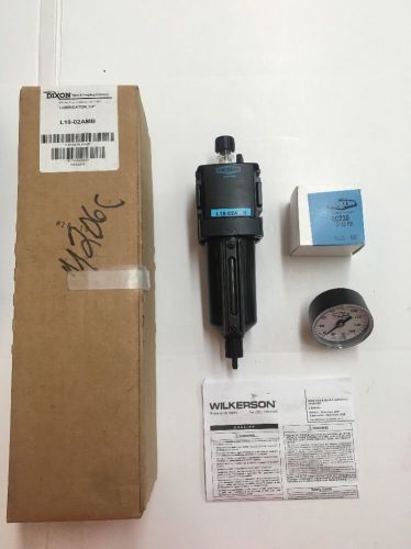 Wilkerson L28-02AMB 1/4&#034; EconOmist Compact Lubricator With GC230 Gauge