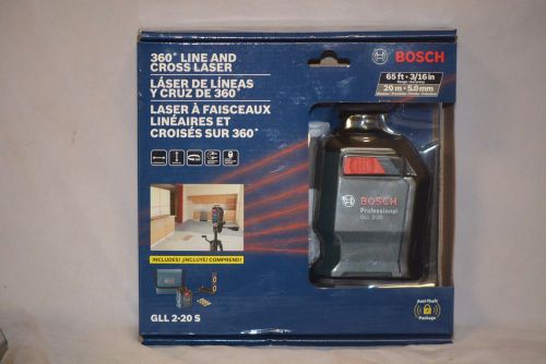 Bosch GLL 2-20 S 360 Degree Line and Cross Laser Level