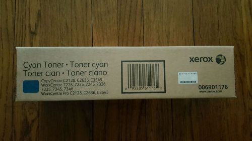 Set of 2 Unopened Xerox Genuine CYAN Toners 006R01176 For WorkCentre Pro