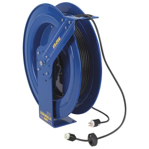 Coxreels cord reel, 100 ft, 12/3, sjo, blue, 120vac, new, free shipping, $pa$ for sale