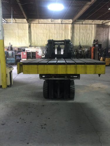 57&#034;x73&#034;x10&#034; thick t-slot table cast iron layout plate fixture for sale