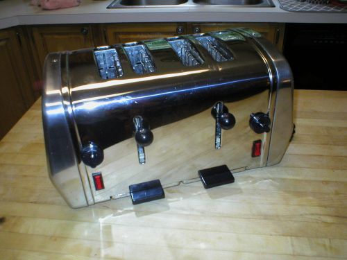 UHO Model 5850 Four Slice Commercial Toaster--Mint cond or even new