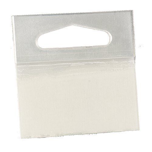 3M ScotchPad Hang Tab 1075 Clear, 2 in x 2 in, 10 Tabs per Pad, Pack of 50 Pads