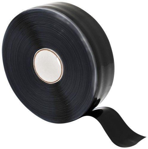 X-treme tape tpe-x36zlb silicone rubber self fusing tape, 1&#034; x 36&#039;, triangular, for sale