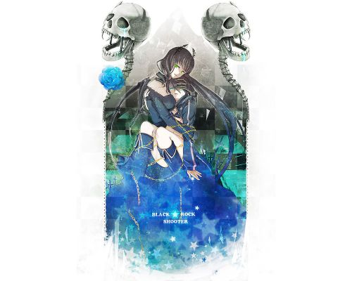 Black Rock Shooter Dead Master, Wall Art, HD, Decal, Canvas Print, Banner, Anime