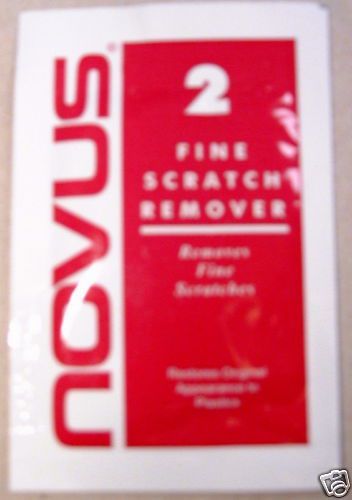 5 NEW NOVUS FINE SCRATCH REMOVER ONE APPLICATION SIZE