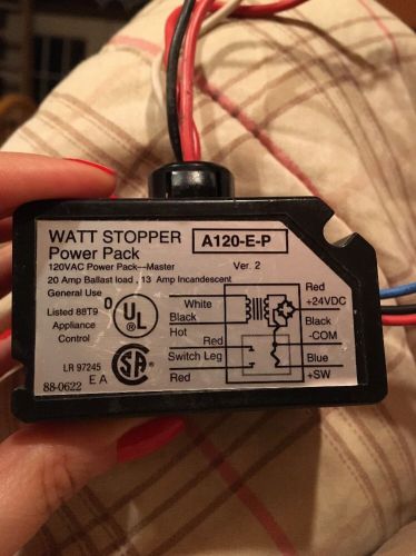 Watt stopper a-120-e-p power pack 120 v 20 amp for sale