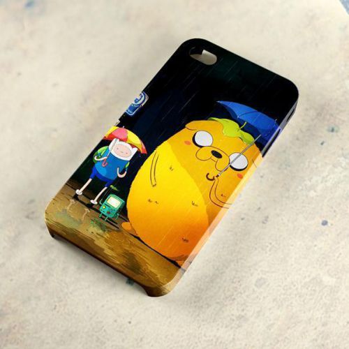 Adventure Time Finn Jake Totoro Apple iPhone iPod Samsung Galaxy HTC Case