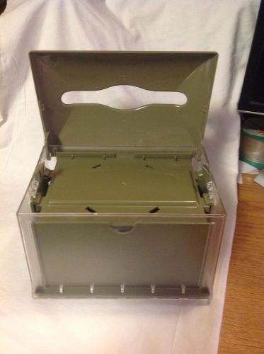 Tork Xpressnap Green Napkin Dispenser Tabletop Holder Cafe Restaurant ad a glane