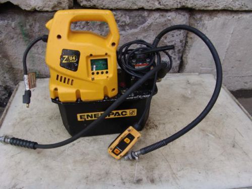 Enerpac zu4 hydraulic pump 1115v 1.7 hp 10,000 psi works great #5 for sale
