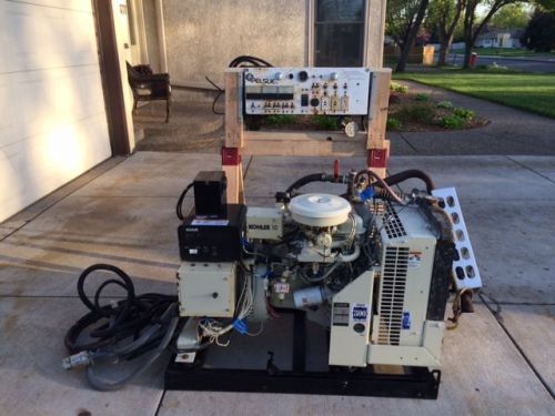 Kohler 10cc61 10kw generator - ford vsg-411 engine - 2908 hours for sale