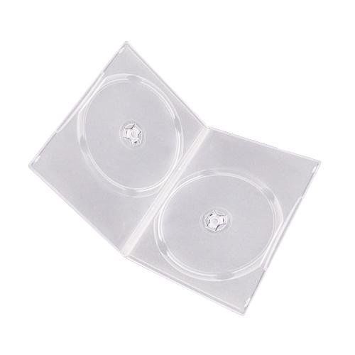 Slim Double Clear DVD Cases 100 pieces 7MM