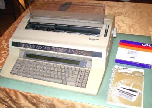 Sharp Electronic Typewriter Model ZX-507