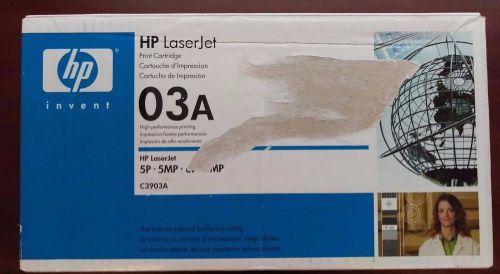 Genuine HP 03A Toner Cartridge Black #C3903A for HP LaserJet Models