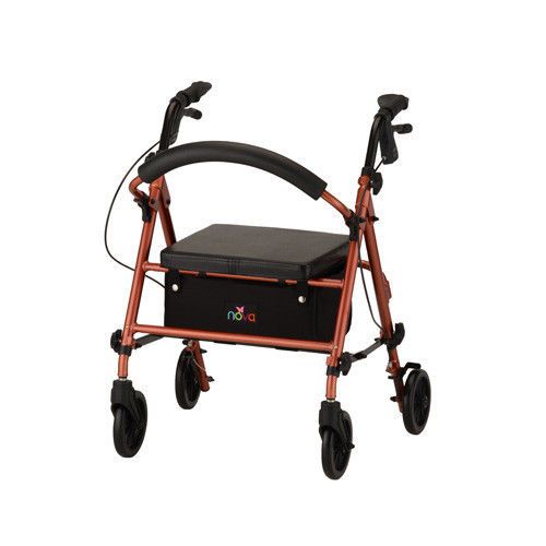 Journey rolling walker, orange, free shipping, no tax, item 4206or for sale