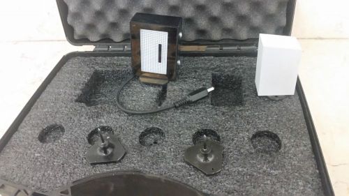 3Shape Legato2 calibration object box set  audiology office scanner  dot plate