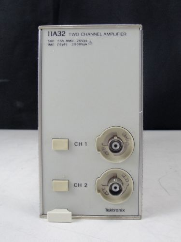 As-Is / Parts - Tektronix 11A32 Two Channel Amplifier Plug In Module