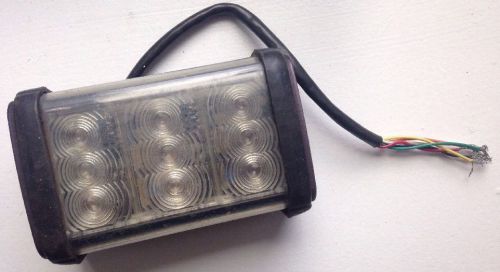 FEDERAL SIGNA Cuda TriOptic LED 352012F Series A 8 Flash Patterns Polycarb Lens