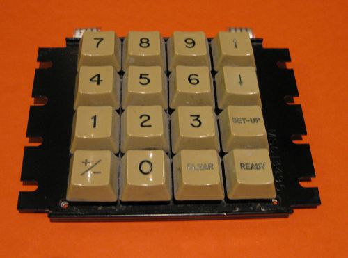 National Optronics 2G Vista Generator or Horizon III Edger Keypad Assembly