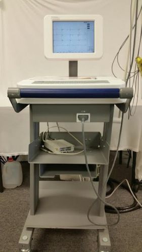 Burdick Quinton Premier Eclipse Plus EKG ECG Machine With Cart