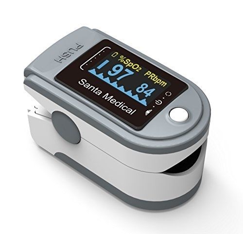 Accurate Reliable Compact Fingertip Pulse Rates Blood Oxygen Saturation Level