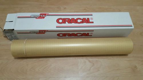 24 x 8 yrd. Oracal 8810 Frosted Glass Cast Vinyl Film - GOLD