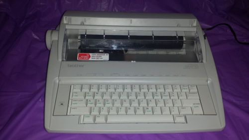 Brother GX-6750 Daisy Wheel Correctronic Electronic Typewriter w Key Cover