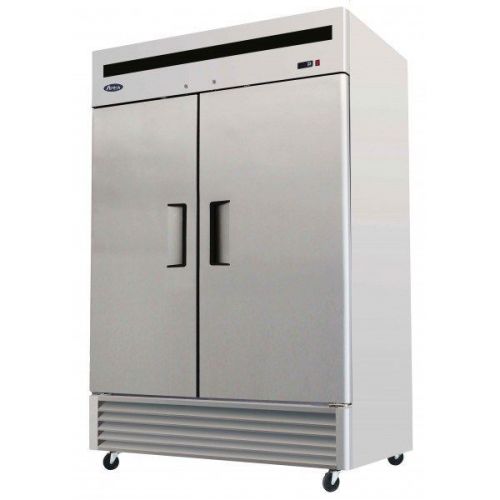 Atosa usa mbf8503 b-series stainless steel 55-inch two door upright freezer for sale