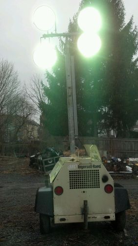 2006 INGERSOLL RAND LIGHT SOURCE LIGHT PLANT KUBOTA DIESEL GENERATOR LIGHT TOWER