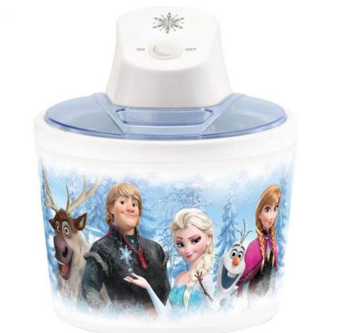 Disney Frozen Team Ice Cream Maker Removable gel canister freezes in 8-12 hours