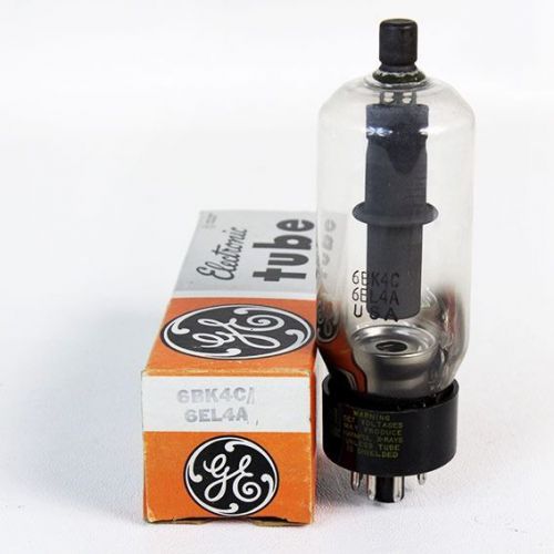 GE General Electric 6BK4C VINTAGE TUBE in box USA Vacuum Tubes Radio Amp