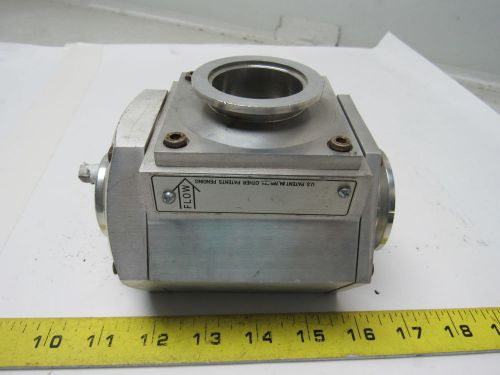 Varian vpi402665060 vacuum pump isolation valve 1-1/2&#034; id ports 266v for sale
