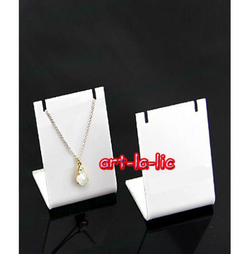 Earrings necklace pendant display stand rack accessories jewelry holder white for sale