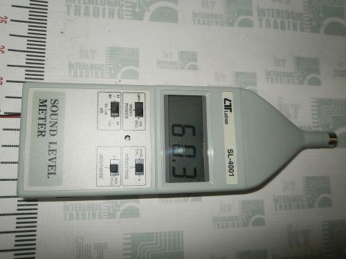 New Lutron SL-4001 Sound Level Meter IEC 651 type 2  ISO-9001 CE IEC1010 SL4001