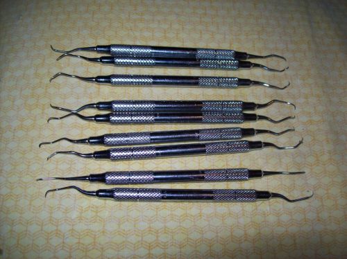 Lot of 9 Dental Instruments~~Continental USA Picks Carvers Clay Sculpting