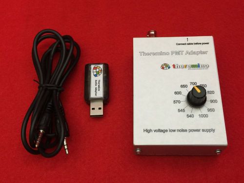 Theremino PMT Adapter Scintillation Detector Bias Driver for Gamma Spectrometry