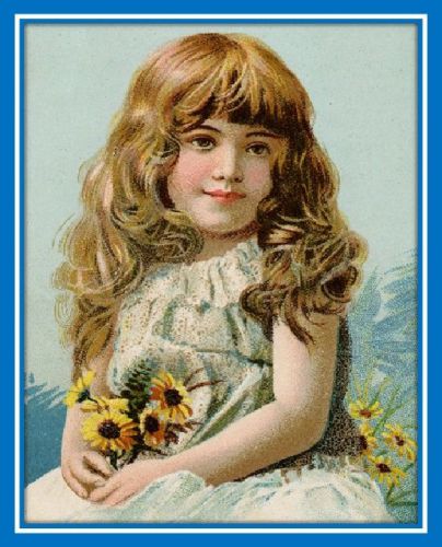 30 Custom Pretty Little Girl Personalized Address Labels