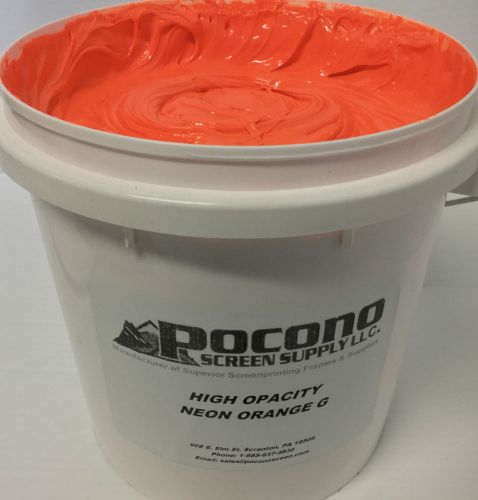 High Opacity Neon Orange Ink (Gallon)