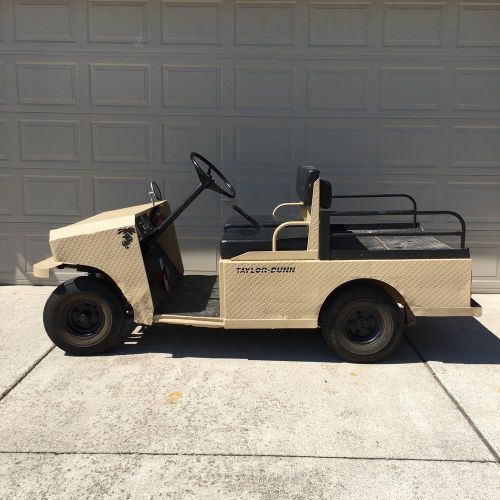 Taylor Dunn R-380 Golf Cart Military