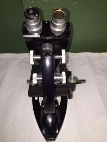 Bausch &amp; Lomb Binocular Microscope CL2447 with 4 Objectives 43X, 6X, 10X and 97X