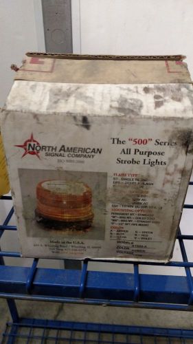 NORTH AMERICAN ST550-A  12/48V  AMBER Strobe light