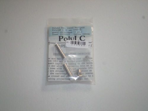 Polylc polycat a guard cartridge , 5um filtration, gcct0510  #205583 for sale