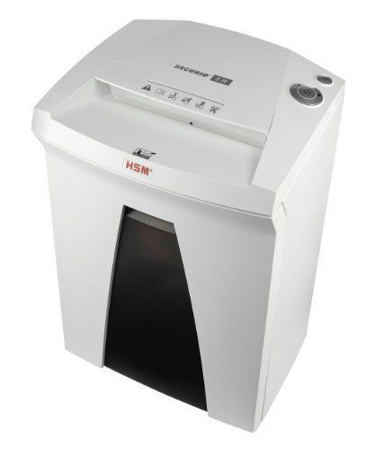 HSM SECURIO B24S, 22 to 24 Sheet, Strip-Cut, 9-Gallon Capacity Shredder