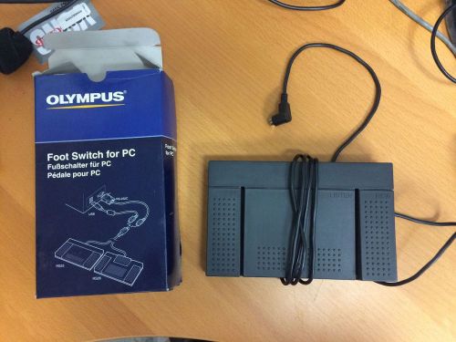 Olympus RS25 Foot Switch Pedal for PC Transcription Dictation - UPC 050332148161